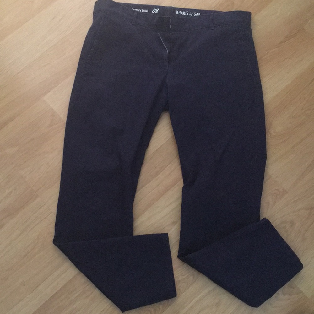 Blue khakis by GAP. Size 8